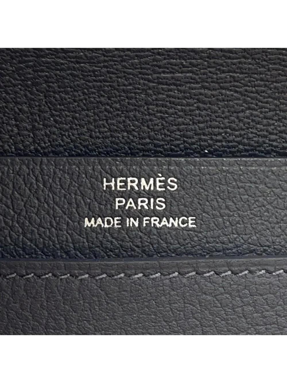 Hermes Card Slot Grimisty Silver Ever Color Business M